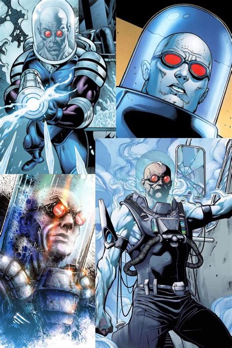 Mr Freeze Dc Comics Art Comic Villains Batman Art