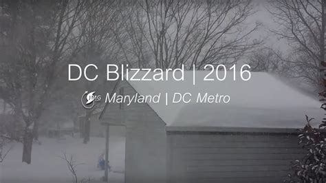 Blizzard 2016 Paralyzing Heavy Snow In Columbia Maryland Youtube