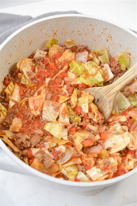 Ground Beef And Cabbage Sweet Peas Kitchen