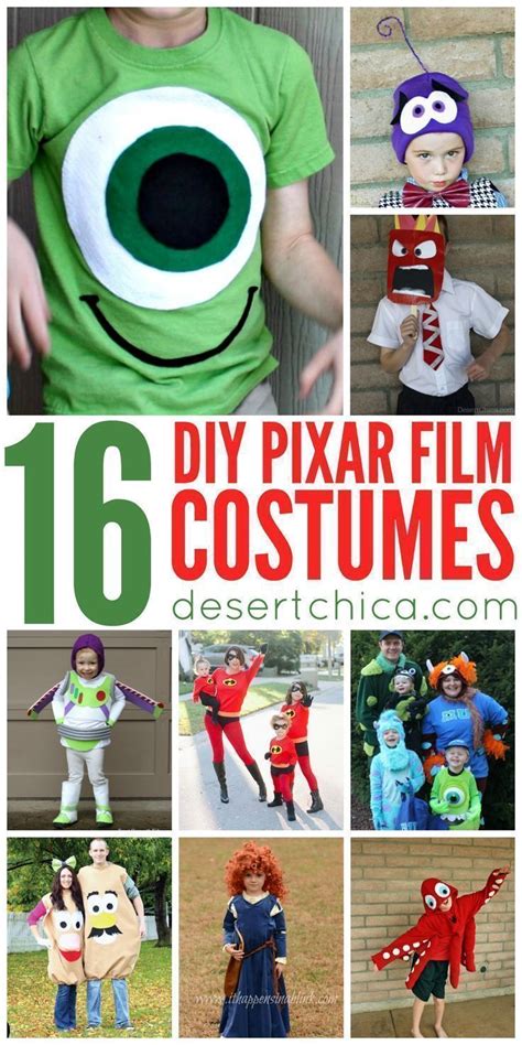 Diy Pixar Costumes Pixar Costume Easy Disney Costumes Disney Halloween Costumes