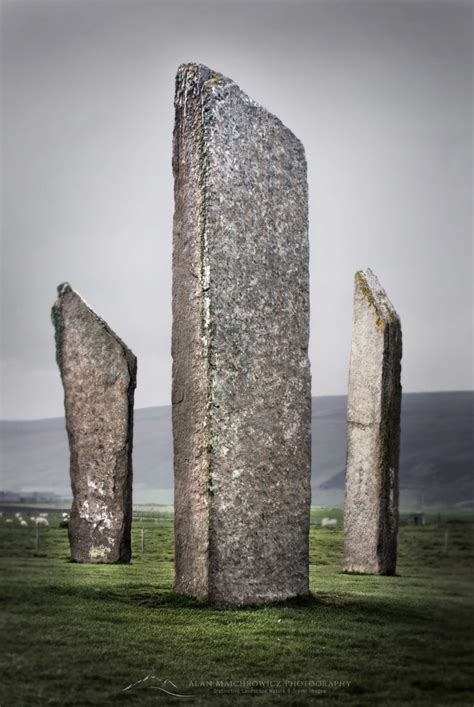 Standing Stones Of Steness Orkney Islands Scotland Alan Majchrowicz
