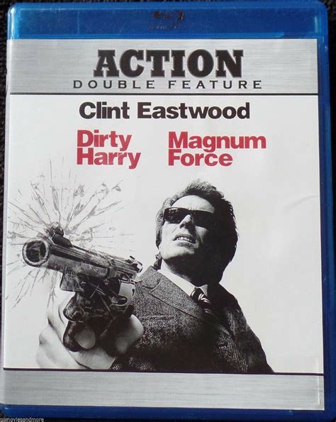 DIRTY HARRY MAGNUM FORCE Blu Ray CLINT EASTWOOD Cop SUZANNE SOMERS Nude PUNK Aim EBay