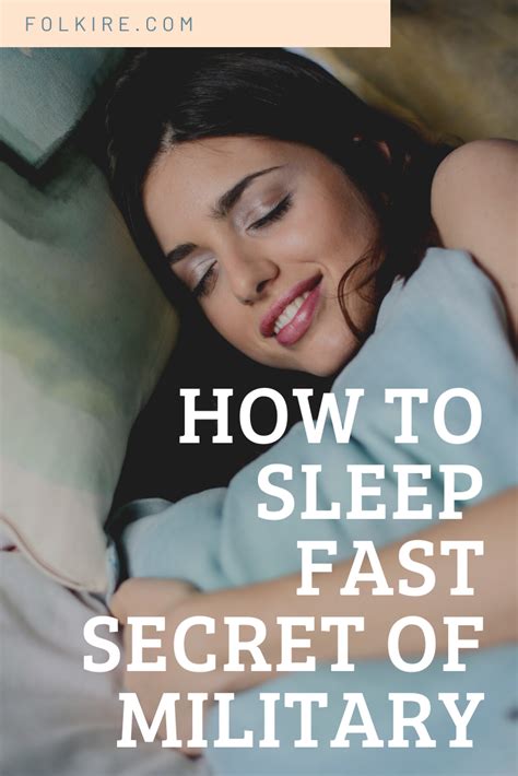 How To Sleep Fast The Military Way To Fall Asleep Quickly How To