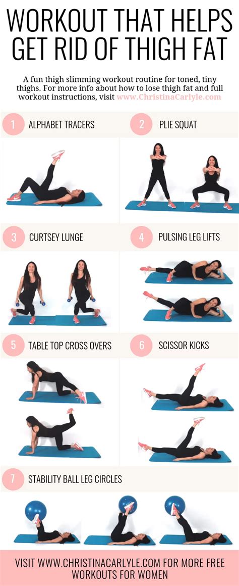 Thigh Fat Exercise Galleries Workout With Mindi