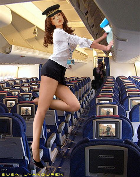 Stewardess Stewardess Beautiful Stewardess Flight Attend Flickr