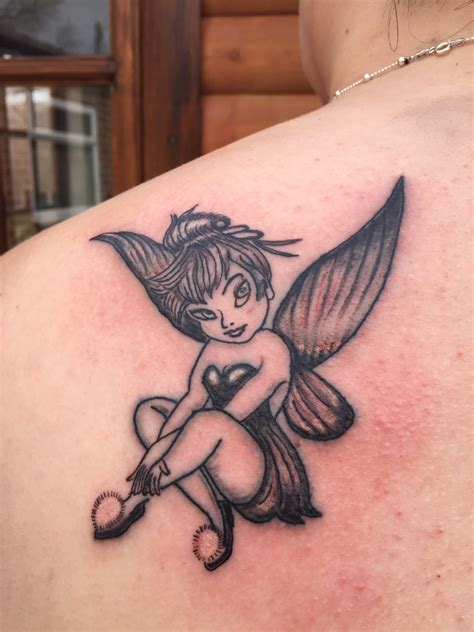 Tred Reading On Twitter Tinkerbell Tattoo From Yesterday