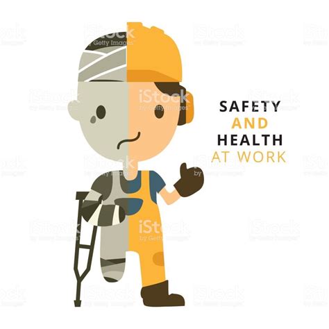 Construction Worker Accident Working Safety First Health And