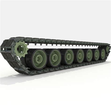 Military Tank Tracks And Wheels Modèle 3d In Tank 3dexport