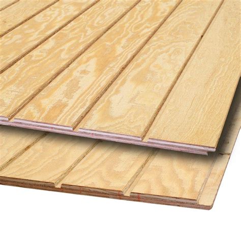 Unbranded 1532 In X 4 Ft X 8 Ft Plywood Siding Panel