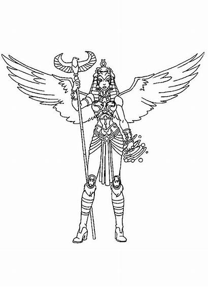Coloring Pages Adult Princess Female Warriors Adults