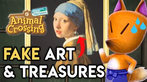 Evaluating Real Vs Fake Art In Animal Crossing New Horizons Youtube