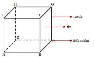Pada balok abcd.efgh, diketahui luas abcd = 60 cm2, luas bcgf = 30 cm2, dan luas cdhg = 50 cm2. √ Rumus Volume Kubus, Balok dan Contoh Soal | WebPintar