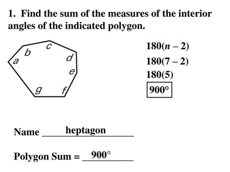 PPT - 8.1 - Find Angle Measures in Polygons PowerPoint ...