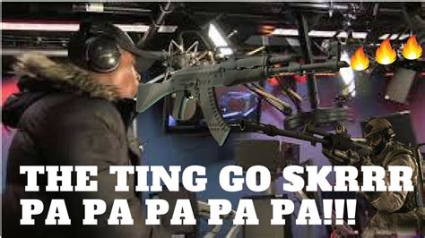 The Ting Goes Skraa But With Real Guns Youtube