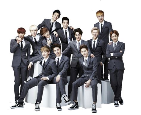 Exo Band Png รูปภาพ Png Arts