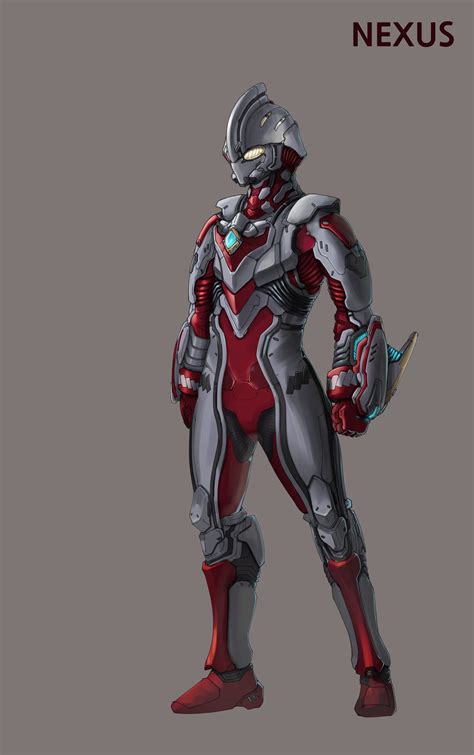 Artstation Ultraman Suits Chulwoon Yang Concept Art Character