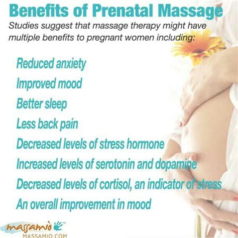 Benefits Of Prenatal Massage With Images