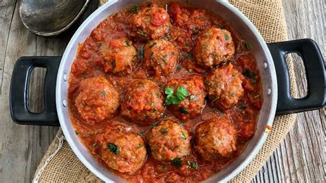 Boulettes De Viande La Sauce Tomate La Po Le Ma Patisserie