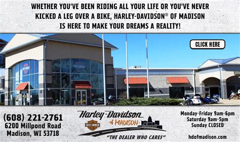 Harley Davidson Of Madison Madison Wi Harley Davidson Motorcycle