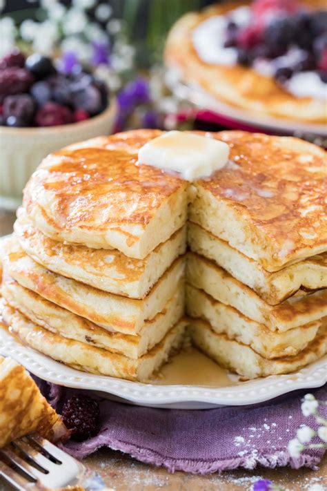 The Best Buttermilk Pancakes Recipe Sugar Spun Run