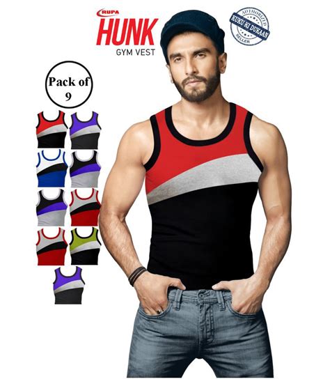 Rupa Hunk Multi Sleeveless Vests Pack Of Buy Rupa Hunk Multi
