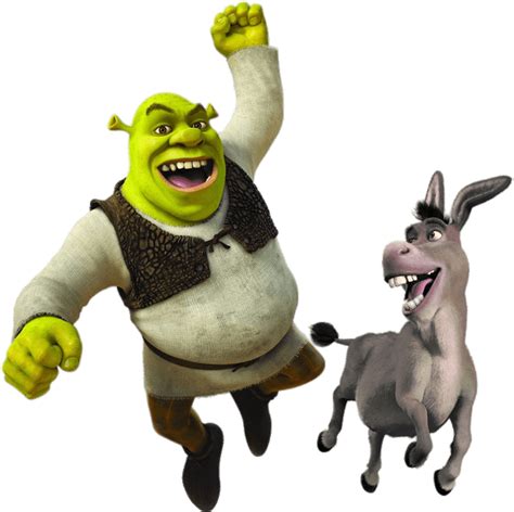 Download Shrek And Donkey Shrek And Donkey Png Png Image With No