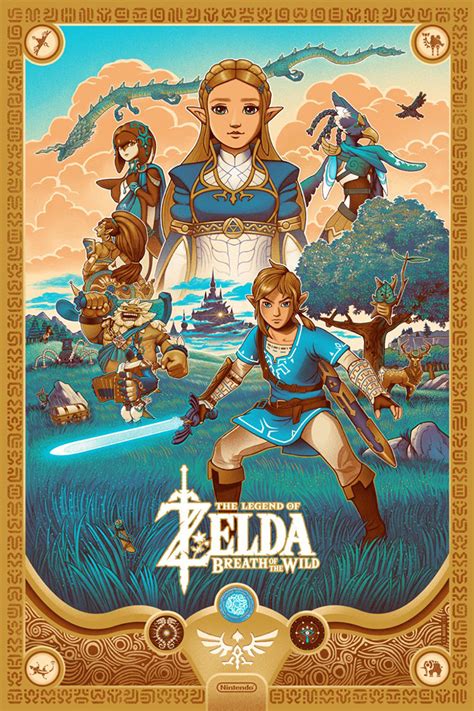 Legend Of Zelda Breath Of The Wild By Ca Martin Home Of The