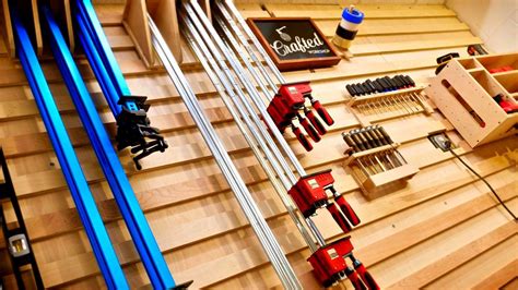 How To Build A French Cleat Tool Storage Wall and Clamp Rack — Crafted
