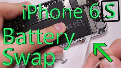 Just lift them up from the edge of the battery, and pull directly out toward the bottom of the device. iPhone 6S Battery Replacement in 3 minutes (Easy Method ...