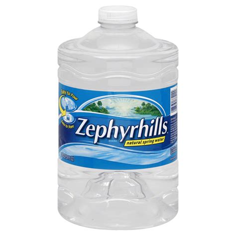 Zephyrhills Water Natural Spring 1014 Fl Oz 3 Qt 54 Fl Oz 3 Lt