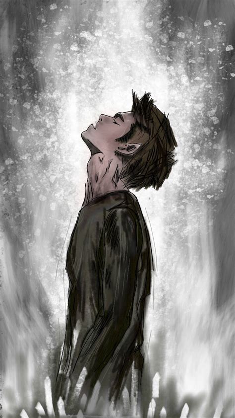 Art Digital Teen Boy Anime Teenwolf Color Dark Broken