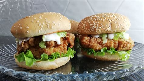 Quick and easy burger recipe. Zinger Burger Recipe | Crispy Chicken Burger Recipe ...