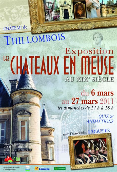 Exposition Les Châteaux Meusiens Au Xix ème Siècle Le Blog De Connaissance De La Meuse