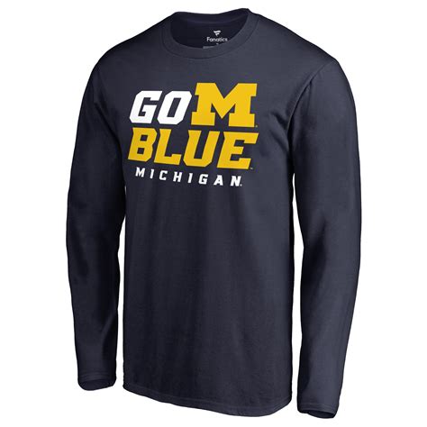 Mens Fanatics Branded Navy Michigan Wolverines Hometown Collection Go