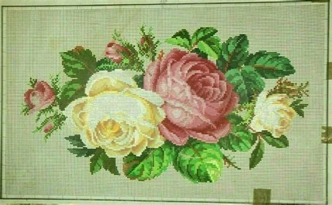 Cross Stitch Embroidery Ancient Tapestry Pattern Needlepoint