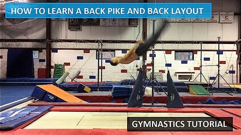 Watch How To Learn A Back Pike And Back Layout Gymnastics Tutorial Prime Video