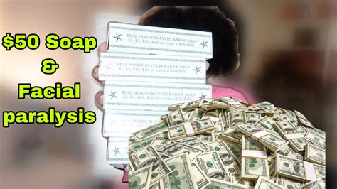 Maybe you would like to learn more about one of these? Soap With Real MONEY Inside & Dealing with Facial Paralysis - YouTube