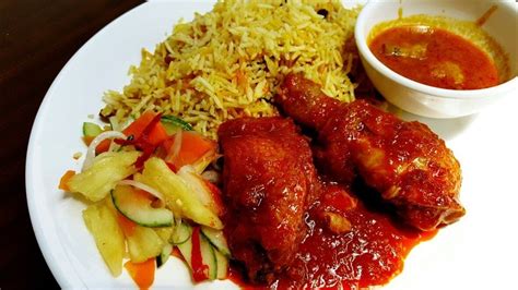 It is a unique dish to be enjoyed on special occasions… served with nasi minyak. Gambar Nasi Briyani Ayam - Gambar Hitam HD