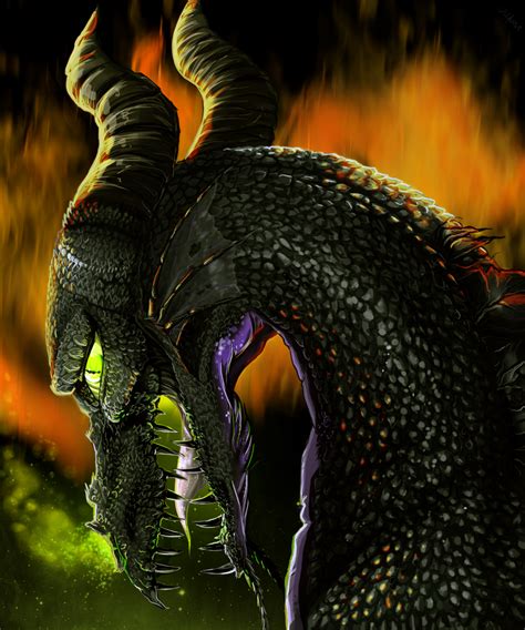Maleficent Dragon By Wildrose91 On Deviantart