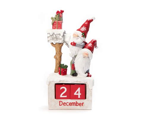 Winter Wonder Lane Santas Workshop Gnomes At Mailbox Christmas