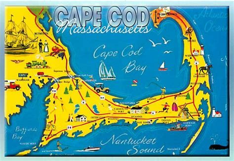 Cape Cod Mass Map