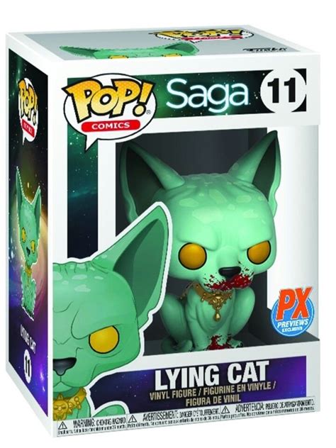 Funko Pop Comics Saga Lying Cat 11 Px Free Comic Book Day Exclusive