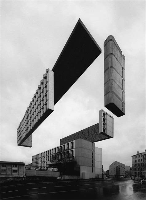 Surrealist Images Of Levitating Buildings Fubiz Media Building