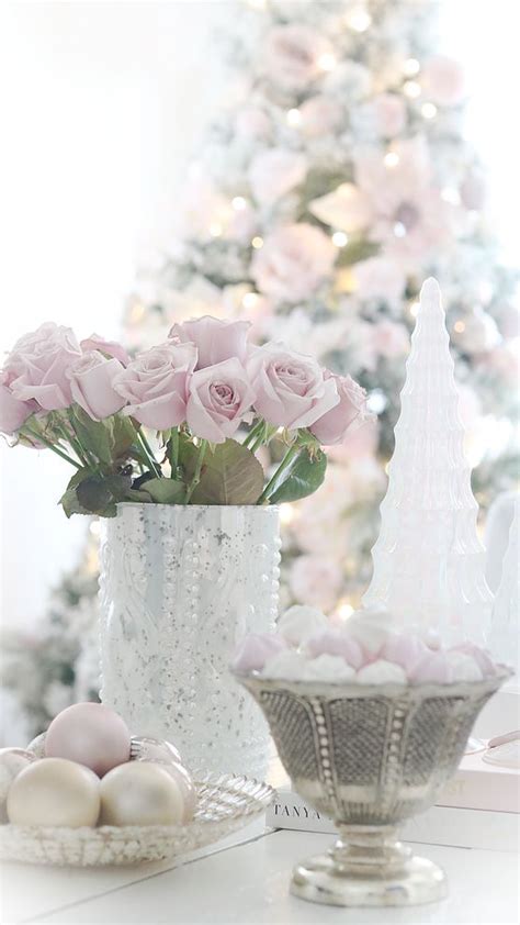 Decorate Your Home With Pink Silver And Golden Accents For Christmas