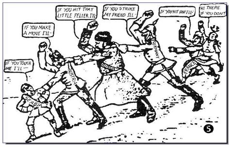 Militarism Cartoon Ww1