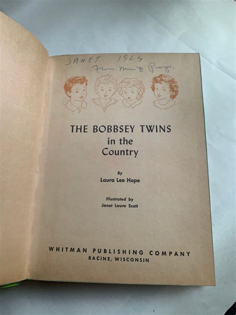 The Bobbsey Twins In The Country Hardcover Book By Laura Lee Etsy