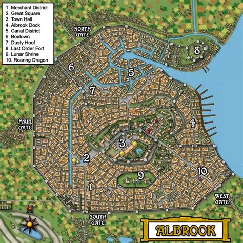 25 Dnd Port City Map Maps Database Source