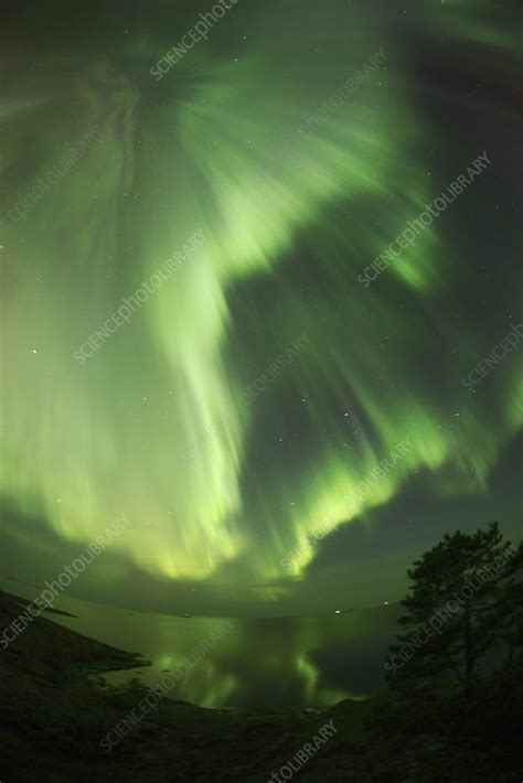 Aurora Borealis Over Finland Stock Image C0476553 Science Photo