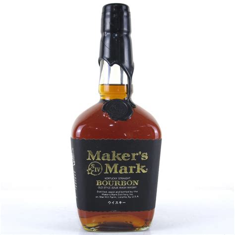 Makers Mark Black Label Kentucky Straight Bourbon Japanese Import