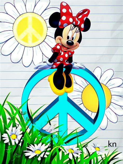 Minnie ️ Mouse Hippie Peace Hippie Art Hippie Style Hippie Chic